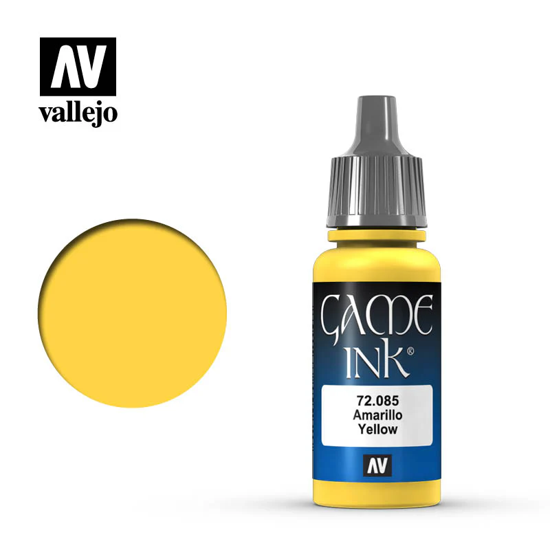 Vallejo Game Color: Yellow Ink