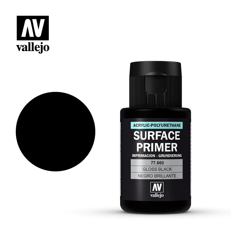 Vallejo Metal Color: Gloss Black Primer