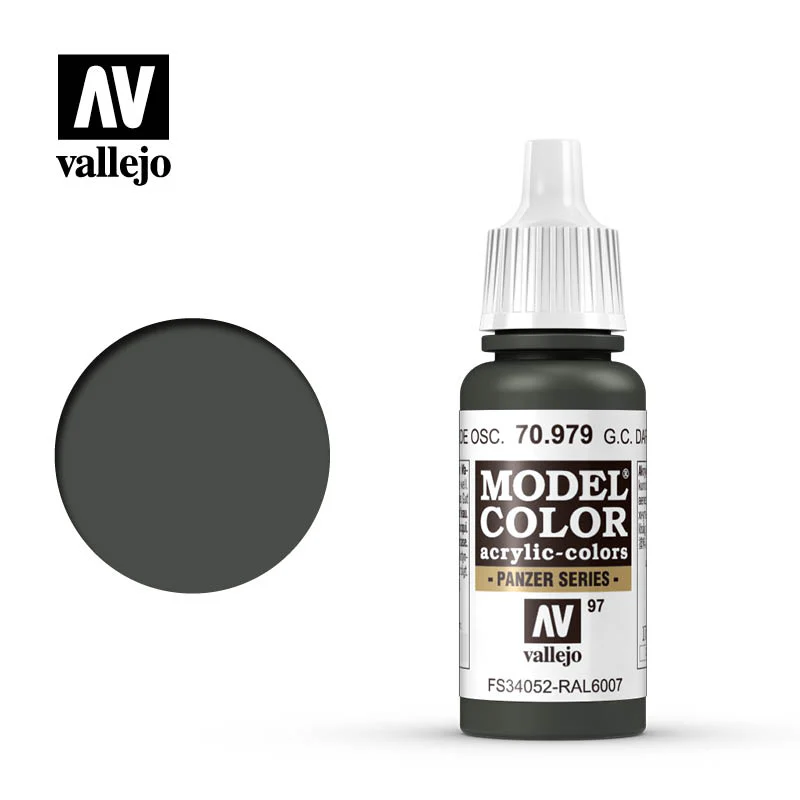 Vallejo Model Color: German Camouflage Dark Green