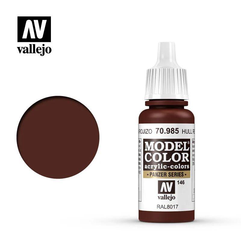 Vallejo Model Color: Hull Red