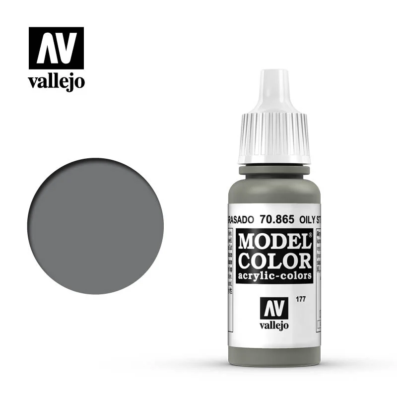 Vallejo Model Color: Oily Steel