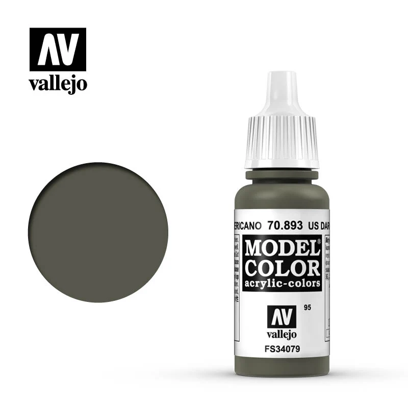 Vallejo Model Color: US Dark Green
