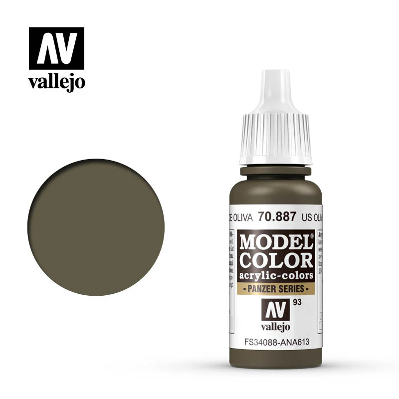 Vallejo Model Color: US Olive Drab