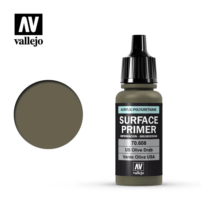 Vallejo: Surface Primer U.S. Olive Drab