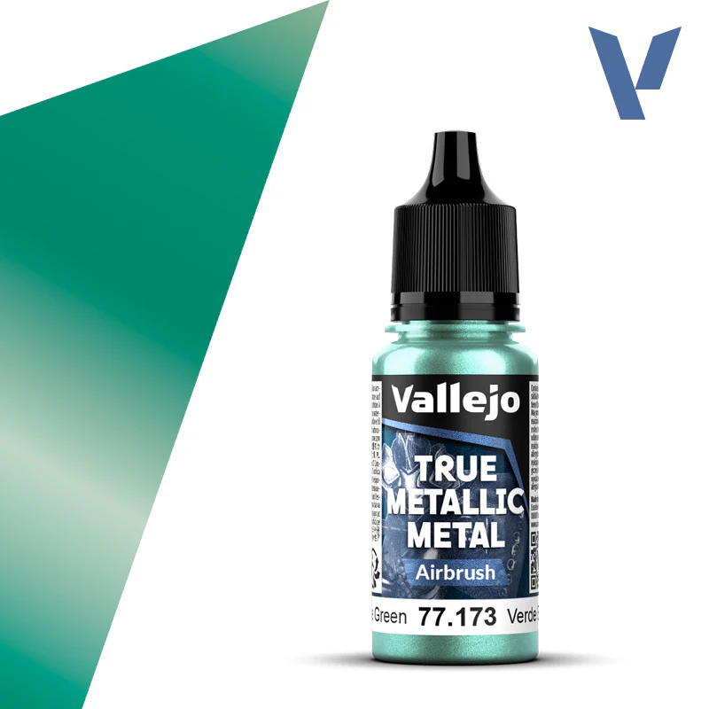 Vallejo True Metallic Metal: Beetle Green Air