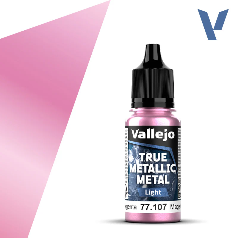 Vallejo True Metallic Metal: Crimson Magenta Light