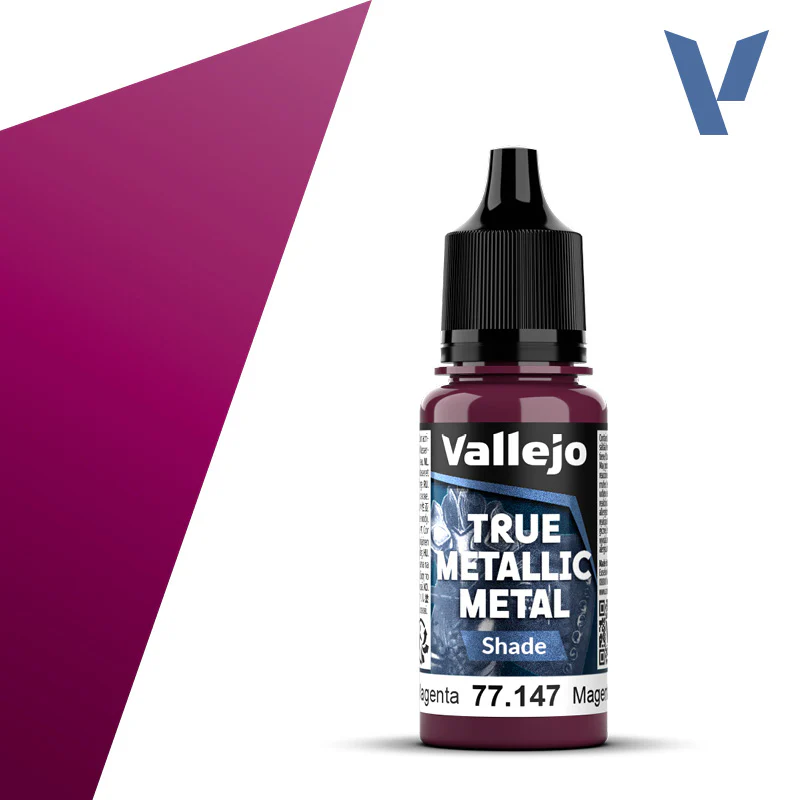 Vallejo True Metallic Metal: Crimson Magenta Shade