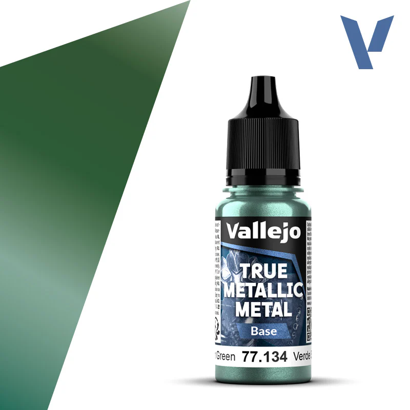 Vallejo True Metallic Metal: Dusken Green