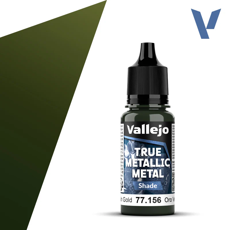 Vallejo True Metallic Metal: Greenish Gold Shade