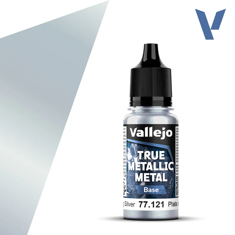 Vallejo True Metallic Metal: Sterling Silver