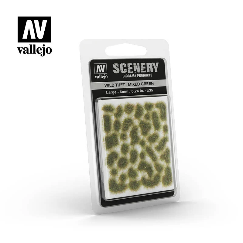 Vallejo: Wild Tuft - Mixed Green Large