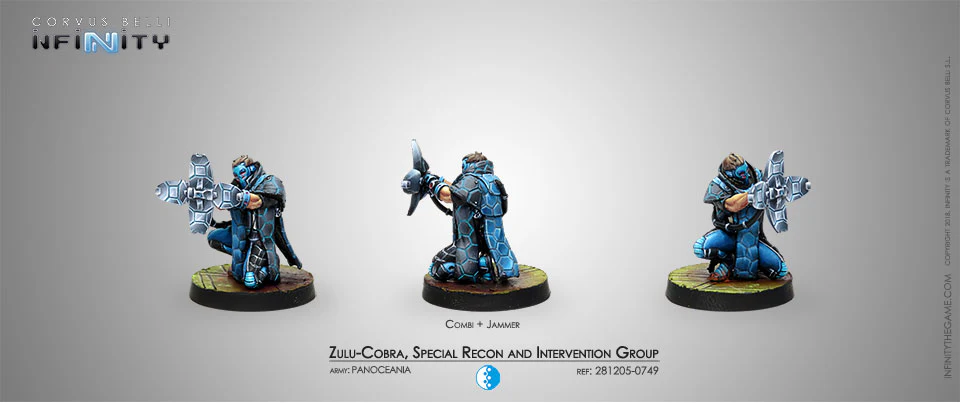 PanOceania: Zulu Cobra special recon and intervention group